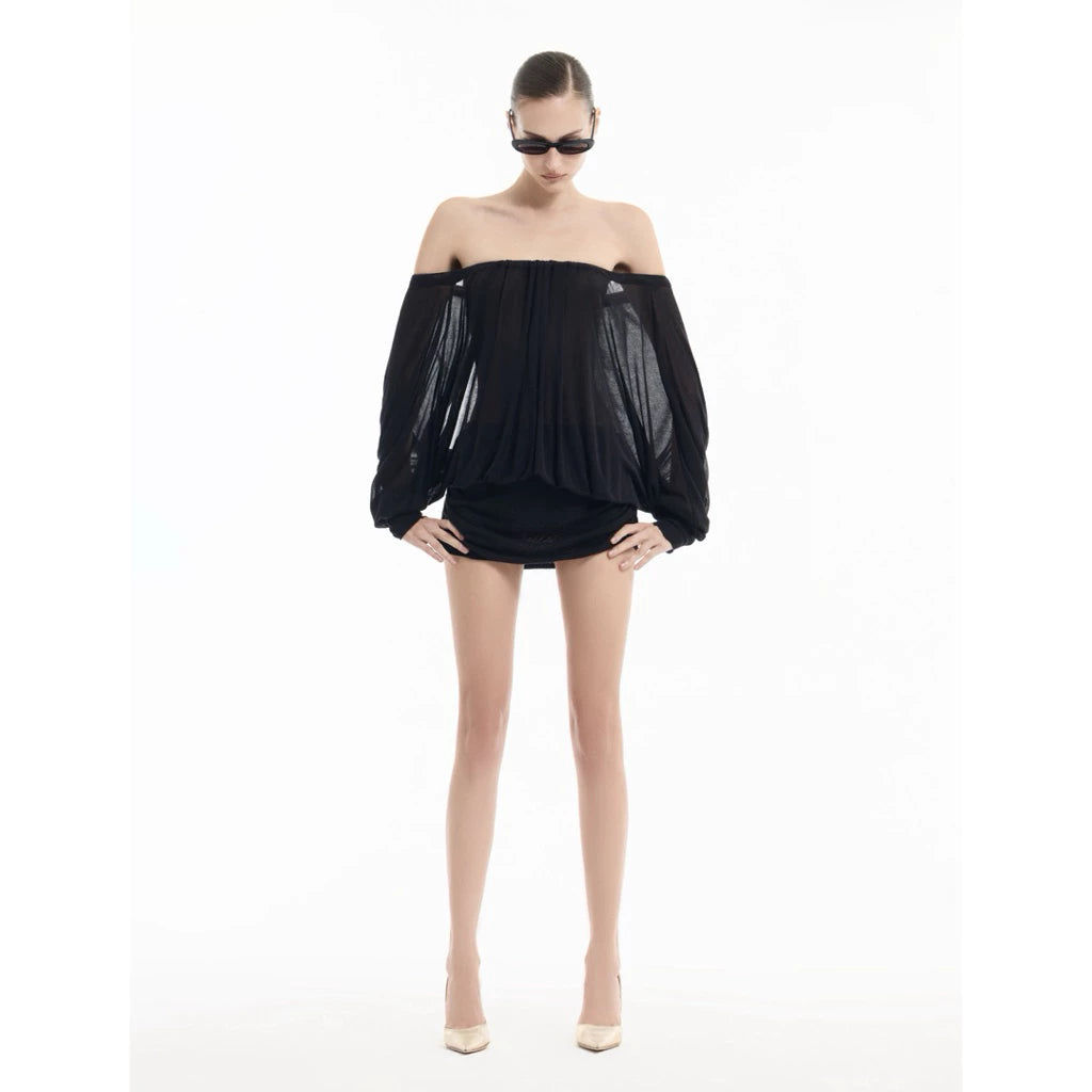 KAIA BLACKLESS DRESS